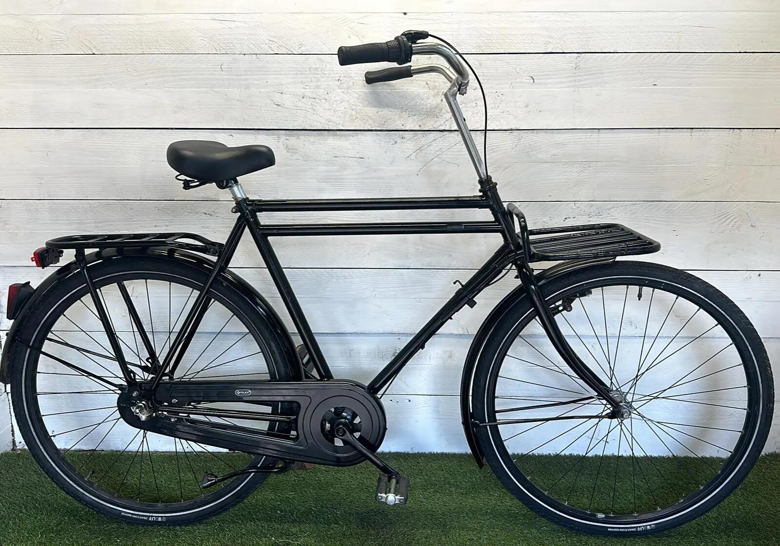 Azor transport stadsfiets bike, zwart 2/2