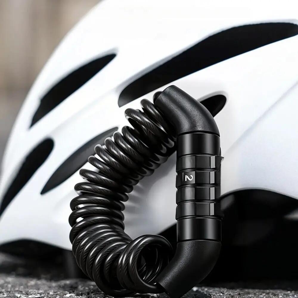 Antivol câble casque combinaison 4 chiffres WEST BIKING 3/4