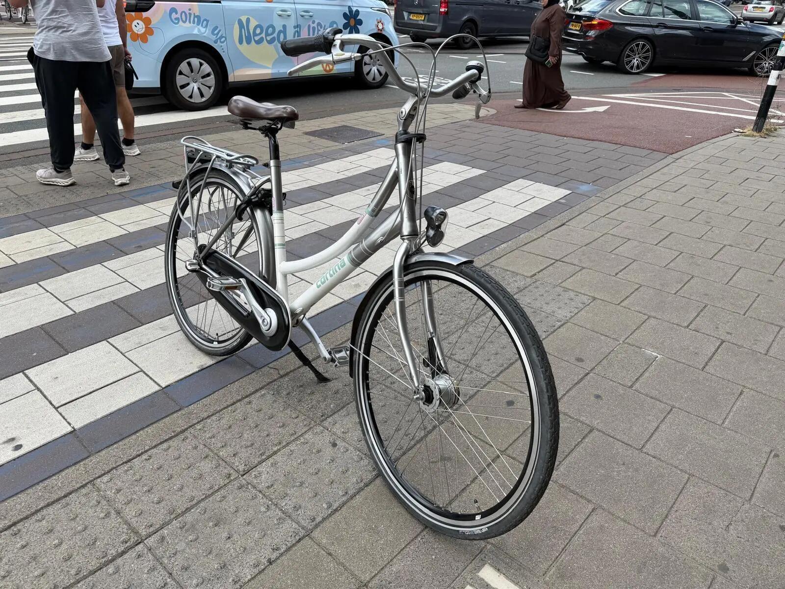 Second Life - Gereviseerd Cortina U2, Shimano Nexus shifter, wit 6/6