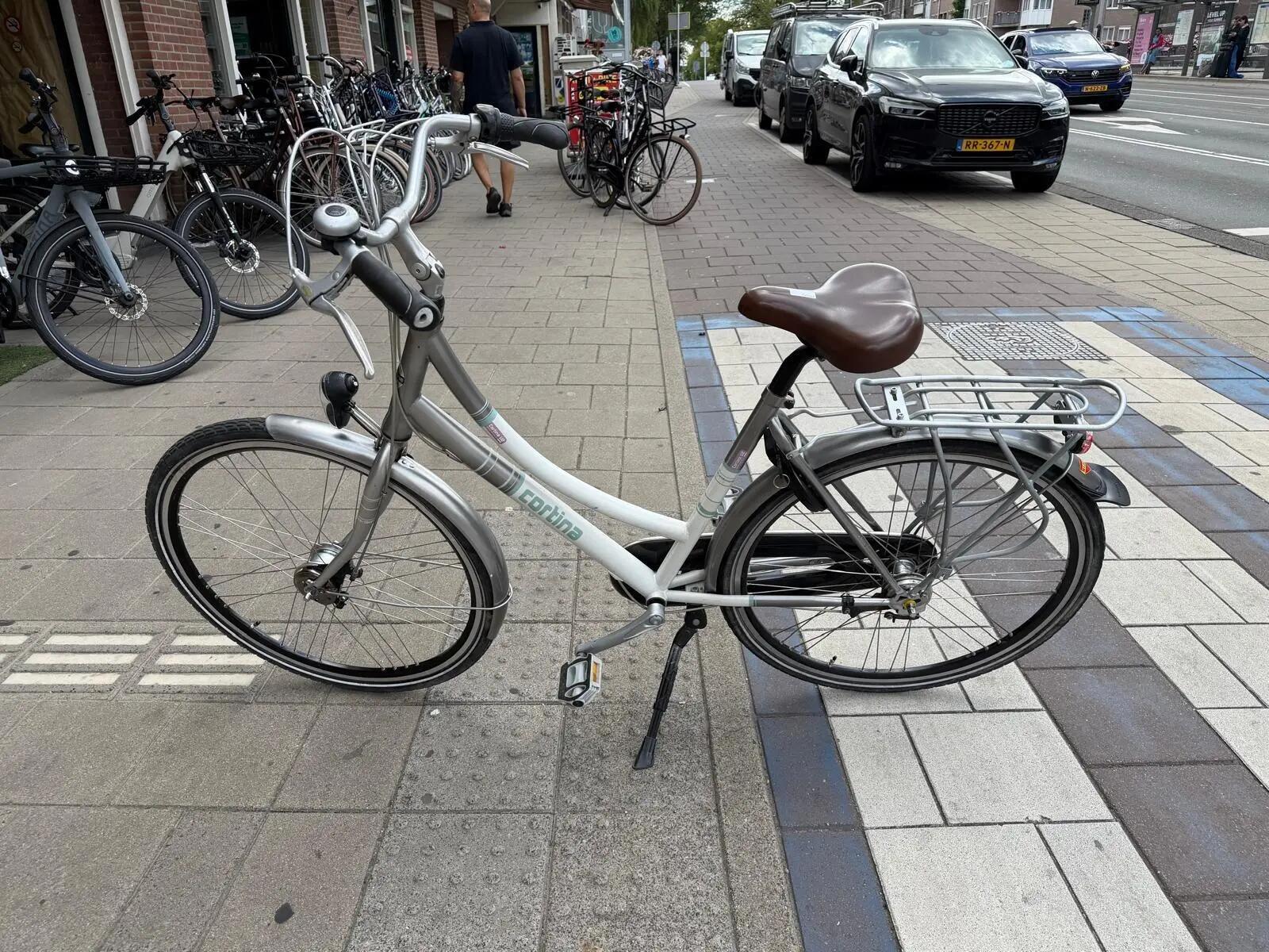 Second Life - Gereviseerd Cortina U2, Shimano Nexus shifter, wit 2/6