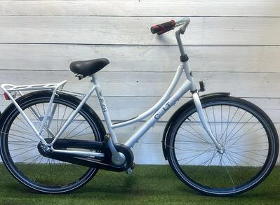 Puch stadsfiets bike, wit