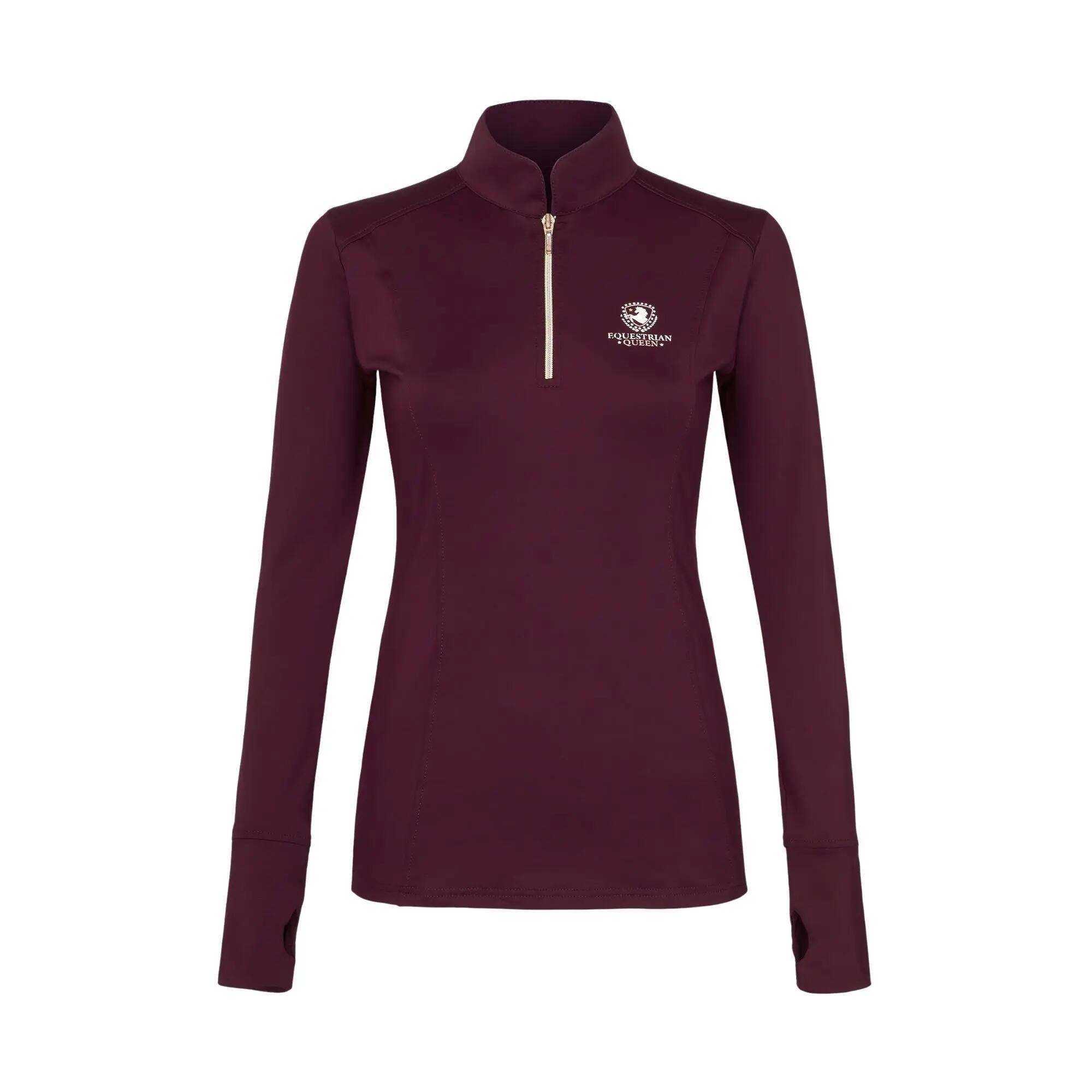 Tricou de călărie cu mânecă lungă pentru femei EQUESTRIAN QUEEN Bailey