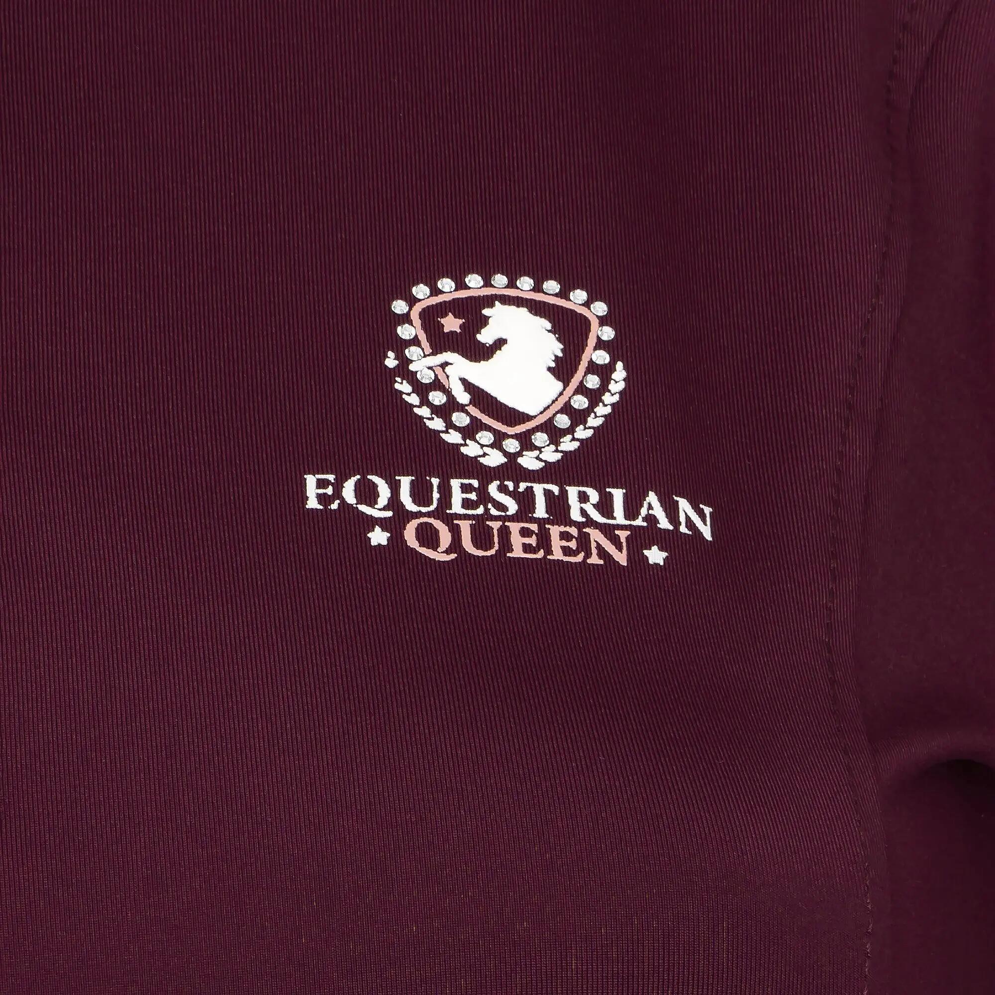 T-shirt da equitazione a maniche lunghe da donna EQUESTRIAN QUEEN Bailey 3/4