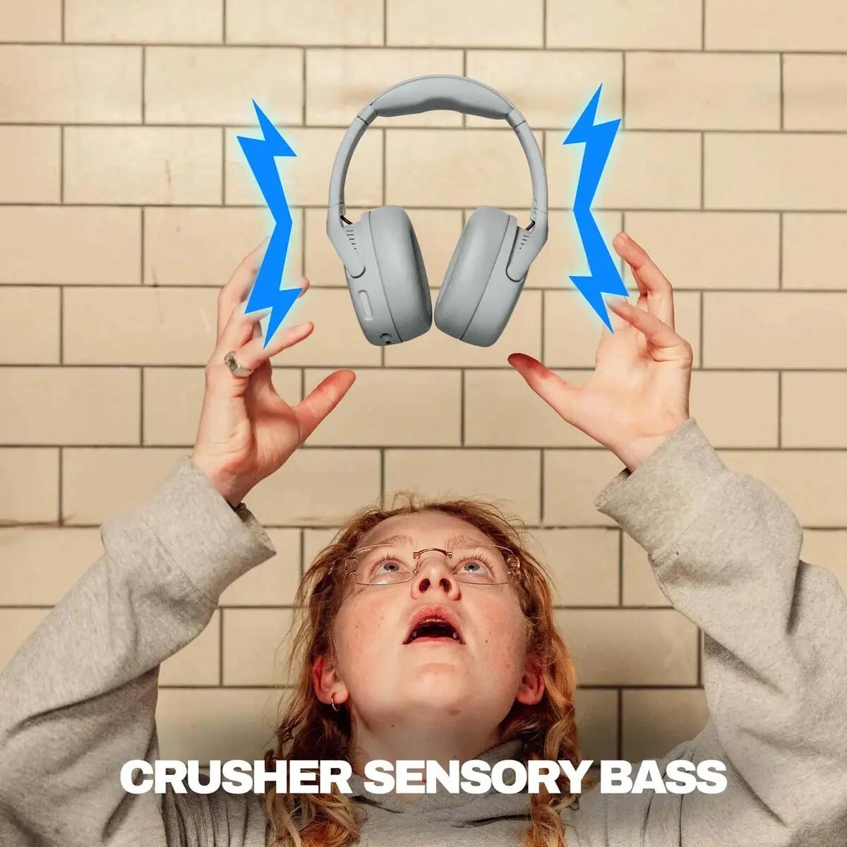 Skullcandy Crusher 720 Wireless Over-Ear-Kopfhörer Grau 2/7