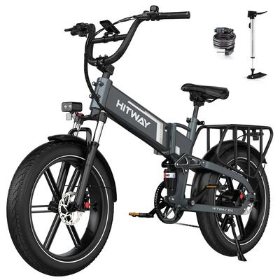 Bici elettrica pieghevole 20x40" Fat bike 720Wh 120km Freni Idraulici BK10SPRO