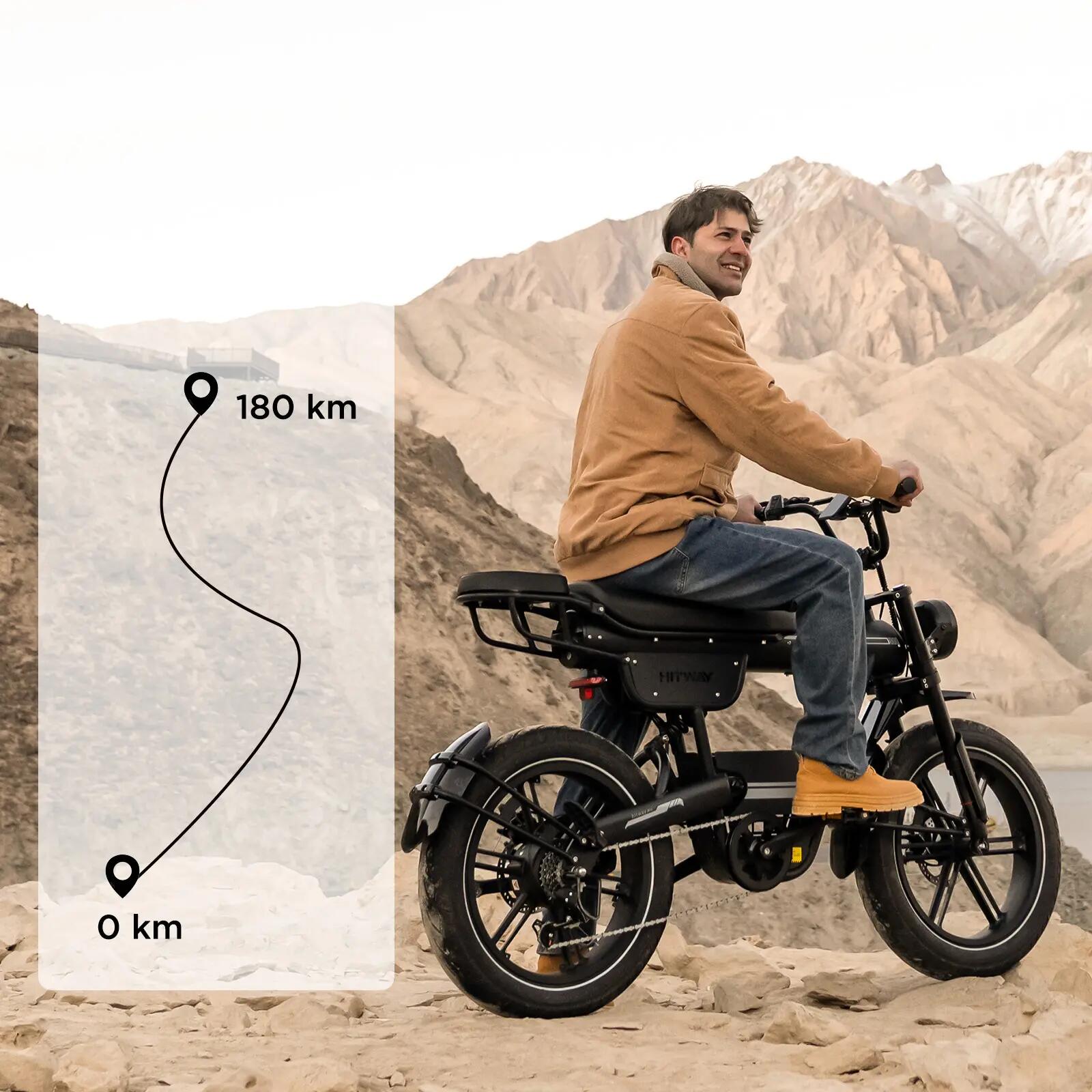 E-Bike 48V 23,4Ah Elektrofahrrad 20 Zoll Elektro Fatbike 90–180 km APP BK30 9/9