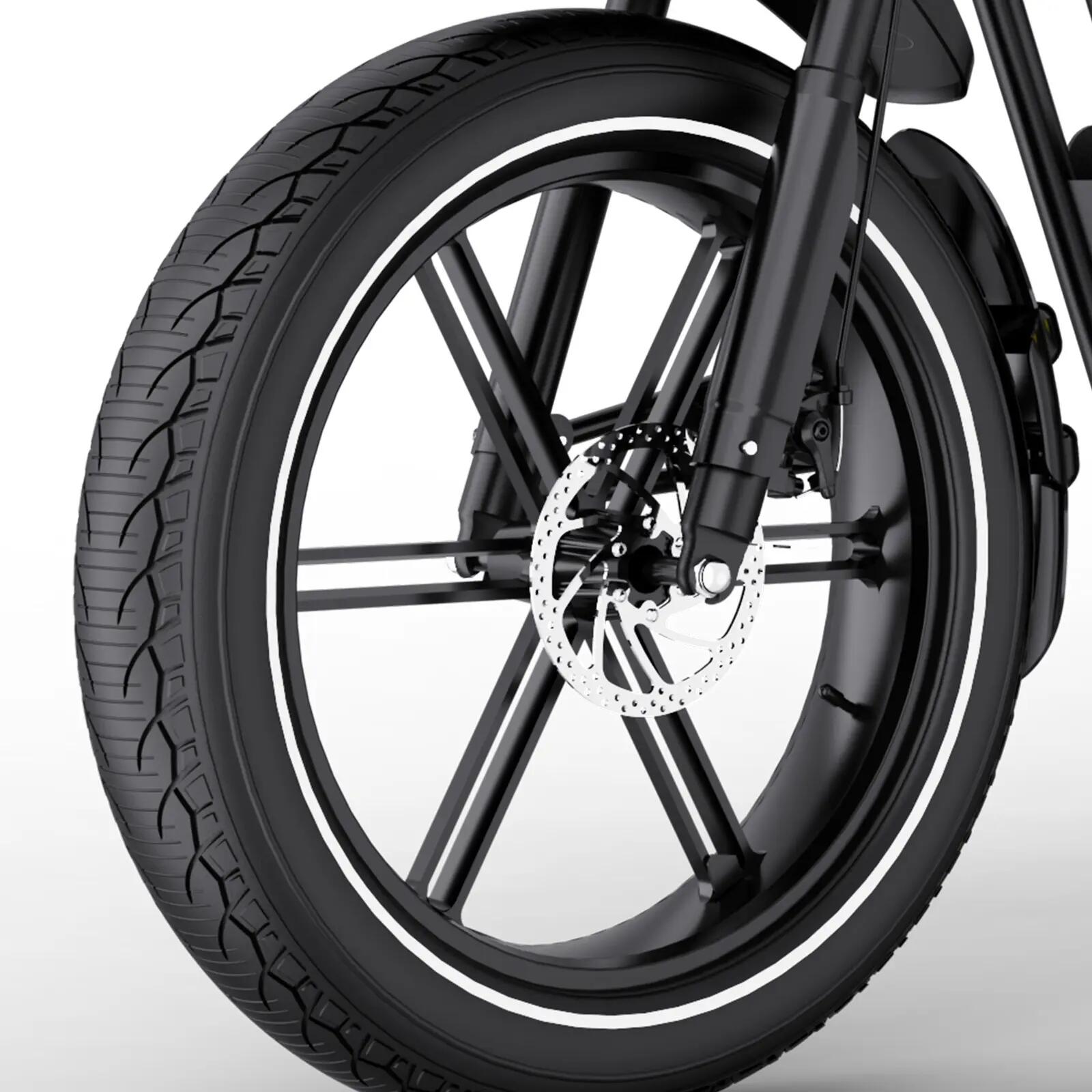 E-Bike 48V 23,4Ah Elektrofahrrad 20 Zoll Elektro Fatbike 90–180 km APP BK30 8/9