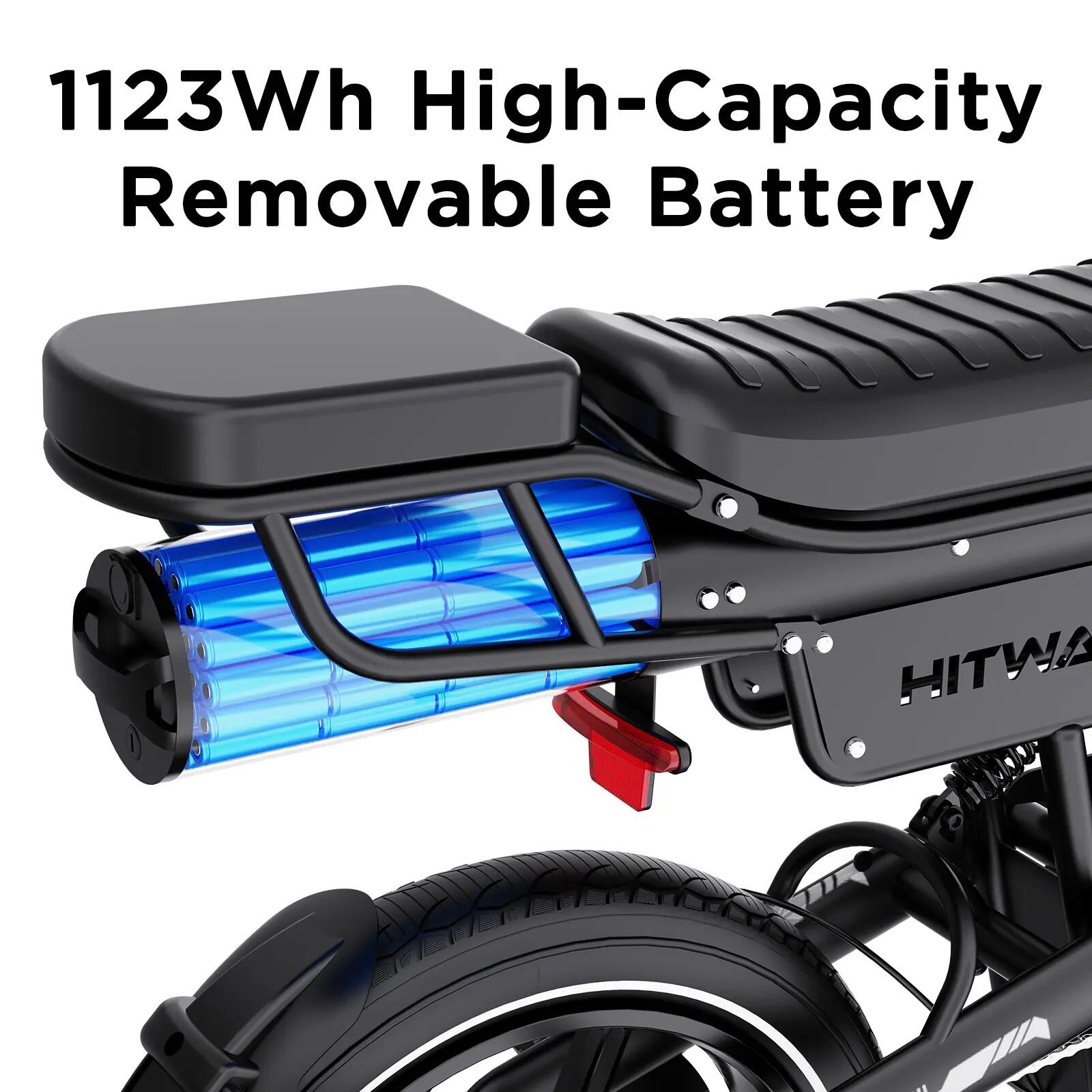 E-Bike 48V 23,4Ah Elektrofahrrad 20 Zoll Elektro Fatbike 90–180 km APP BK30 7/9