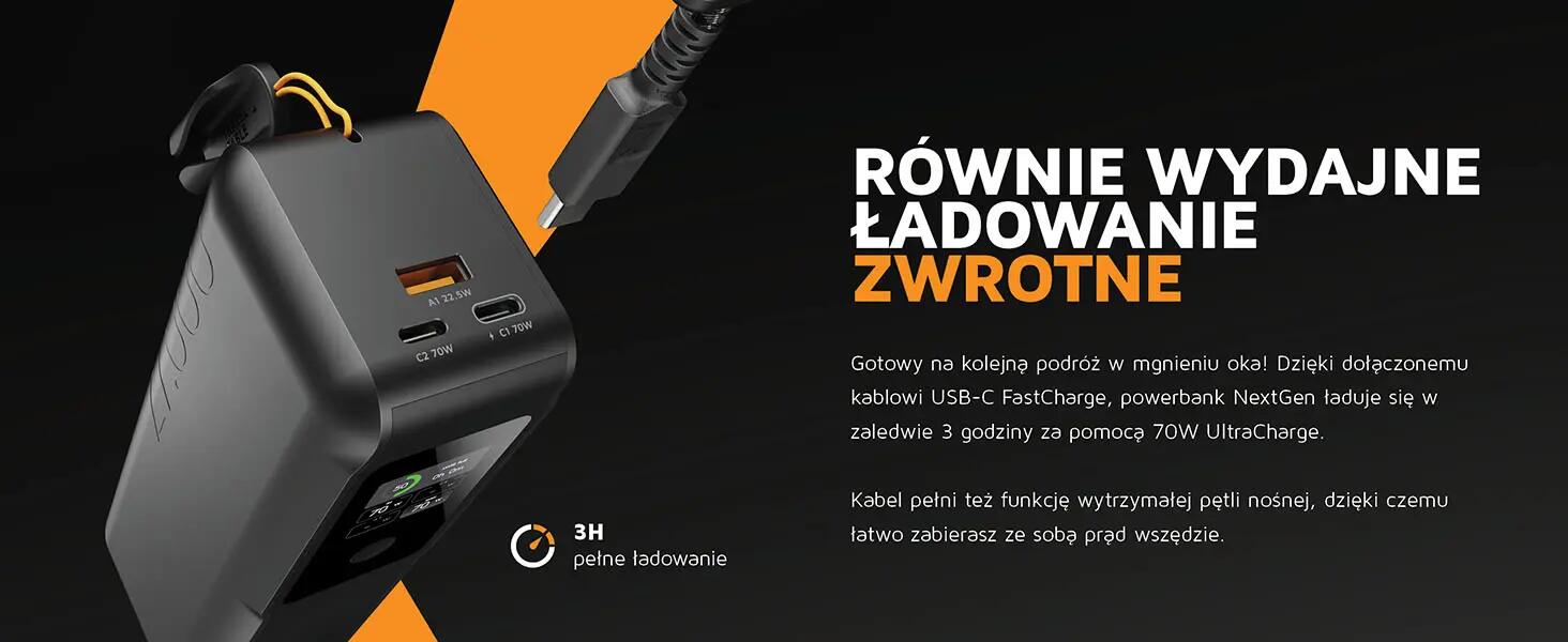 XTORM Powerbank NextGen 27.000 mAh 70W czarny 9/12