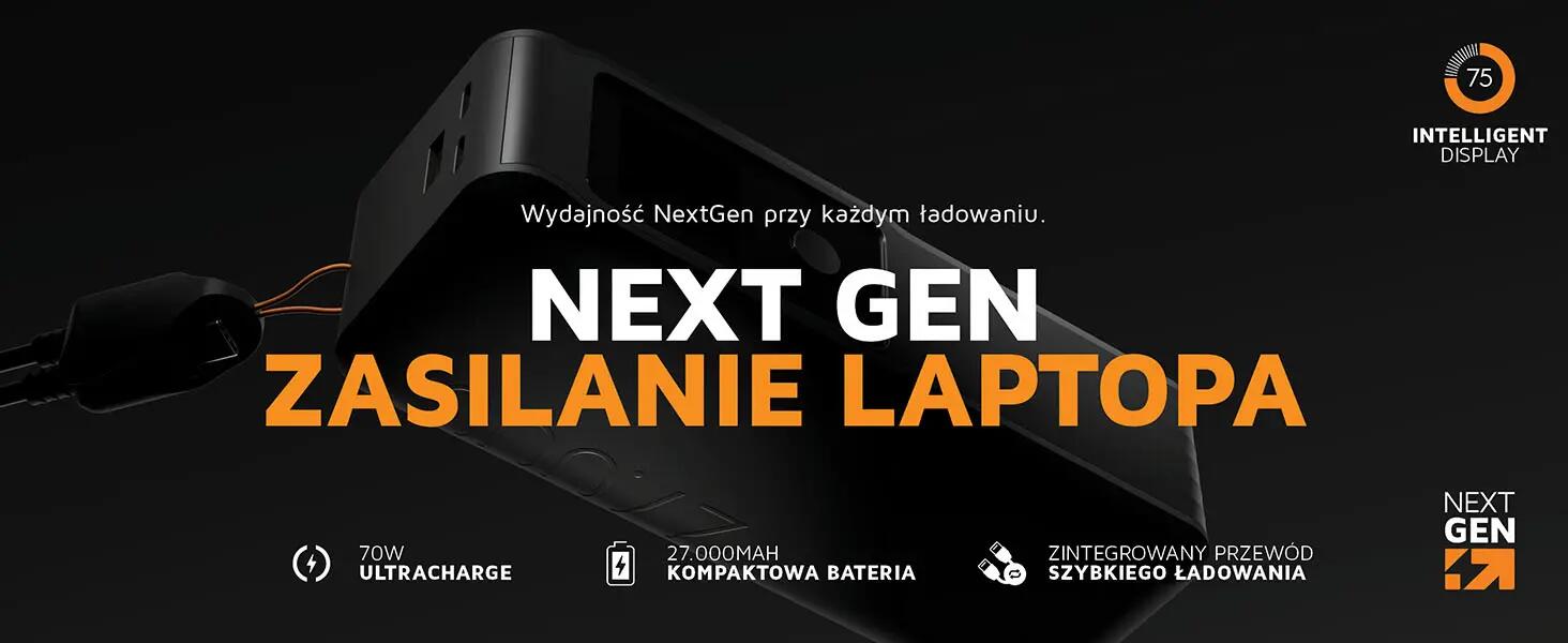 XTORM Powerbank NextGen 27.000 mAh 70W czarny 3/12