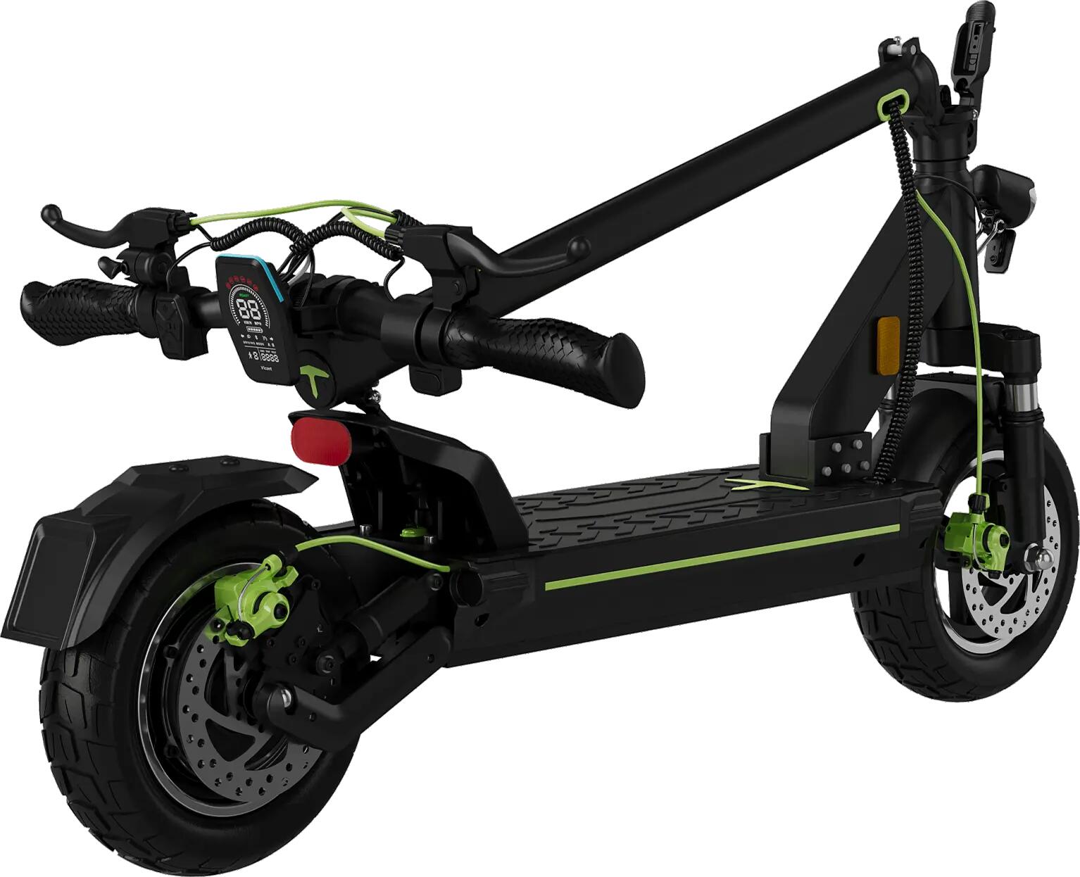 Trottinette électrique pliable TODIMART D6 ABE avec batterie 48V 13Ah 4/4