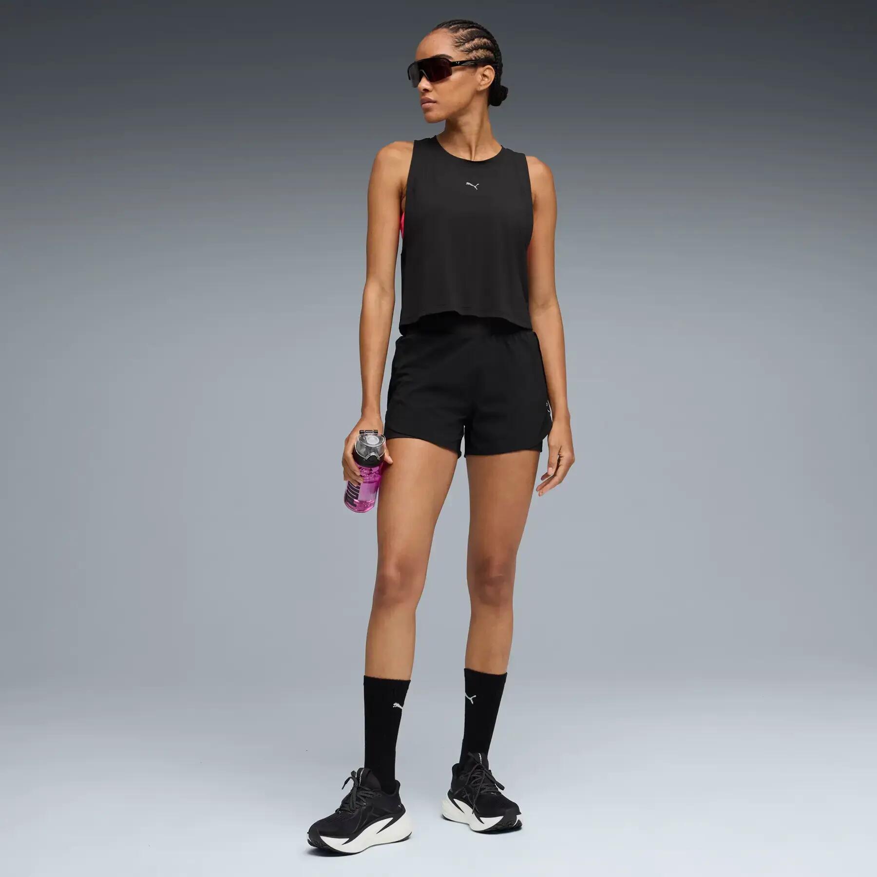 Short 2 en 1 femme Puma Dreamrun 3" 4/7