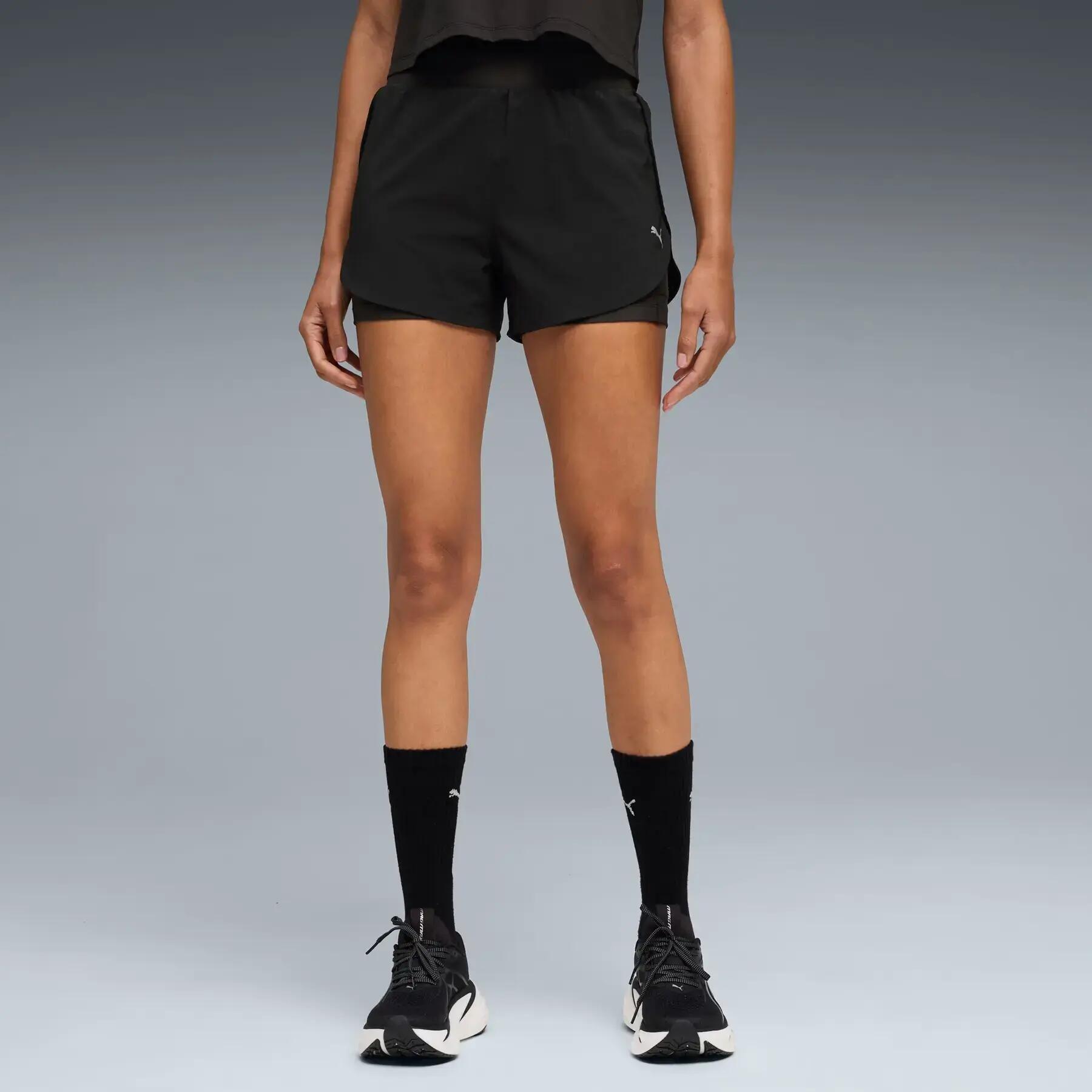 Short 2 en 1 femme Puma Dreamrun 3" 3/7