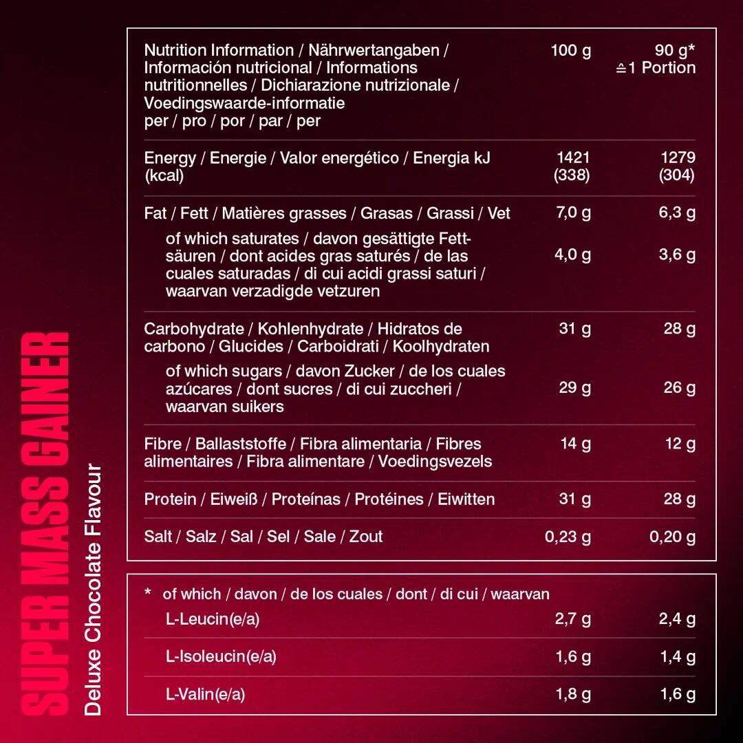 Mass Gainer Bar 90g Dymatize (paquete de 10) 5/7