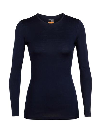 Vêtements de sport thermiques à manches longues Icebreaker pour femmes