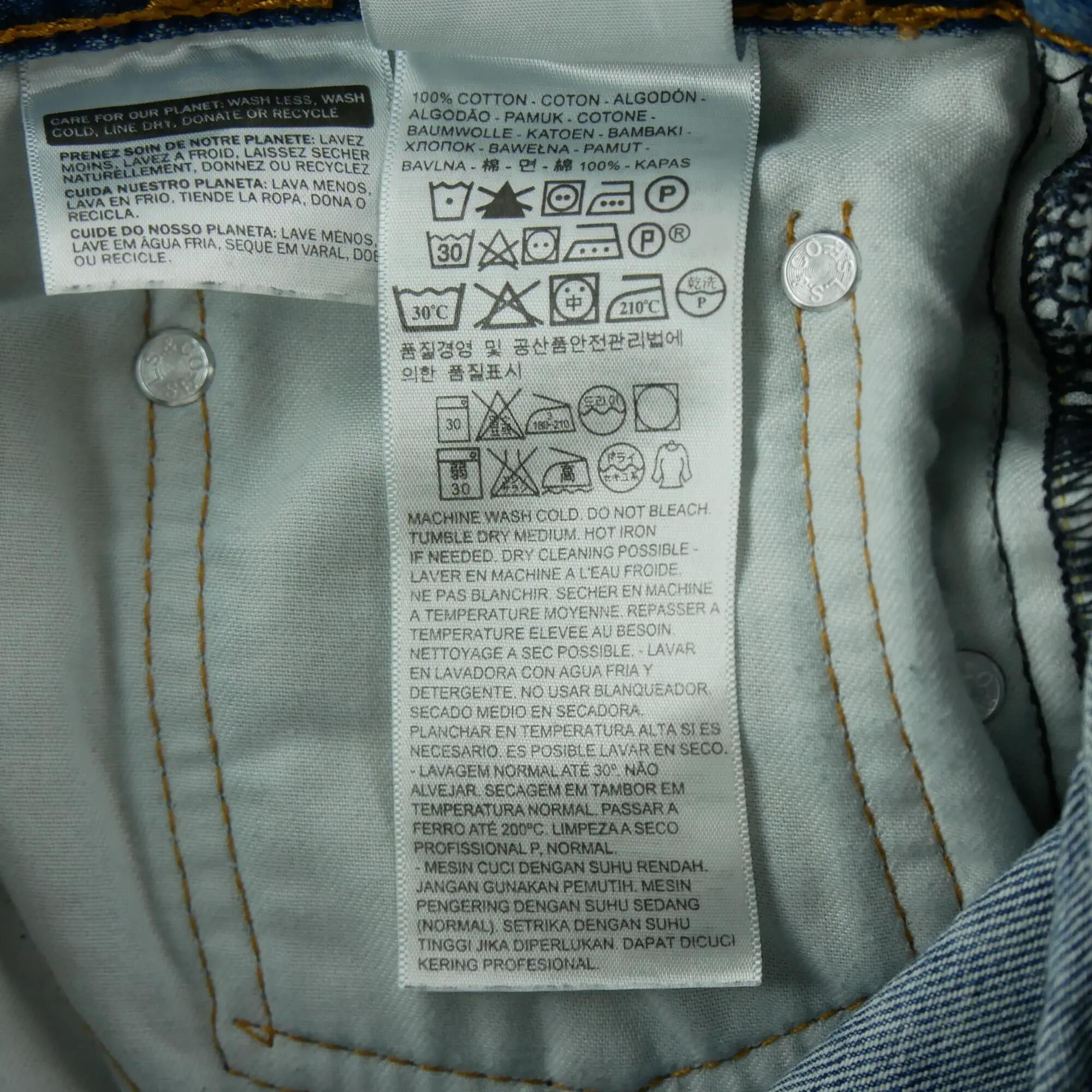 Refurbished - Jeans Levi Strauss 550 Herr W36/L29 - In sehr gutem Zustand 8/8