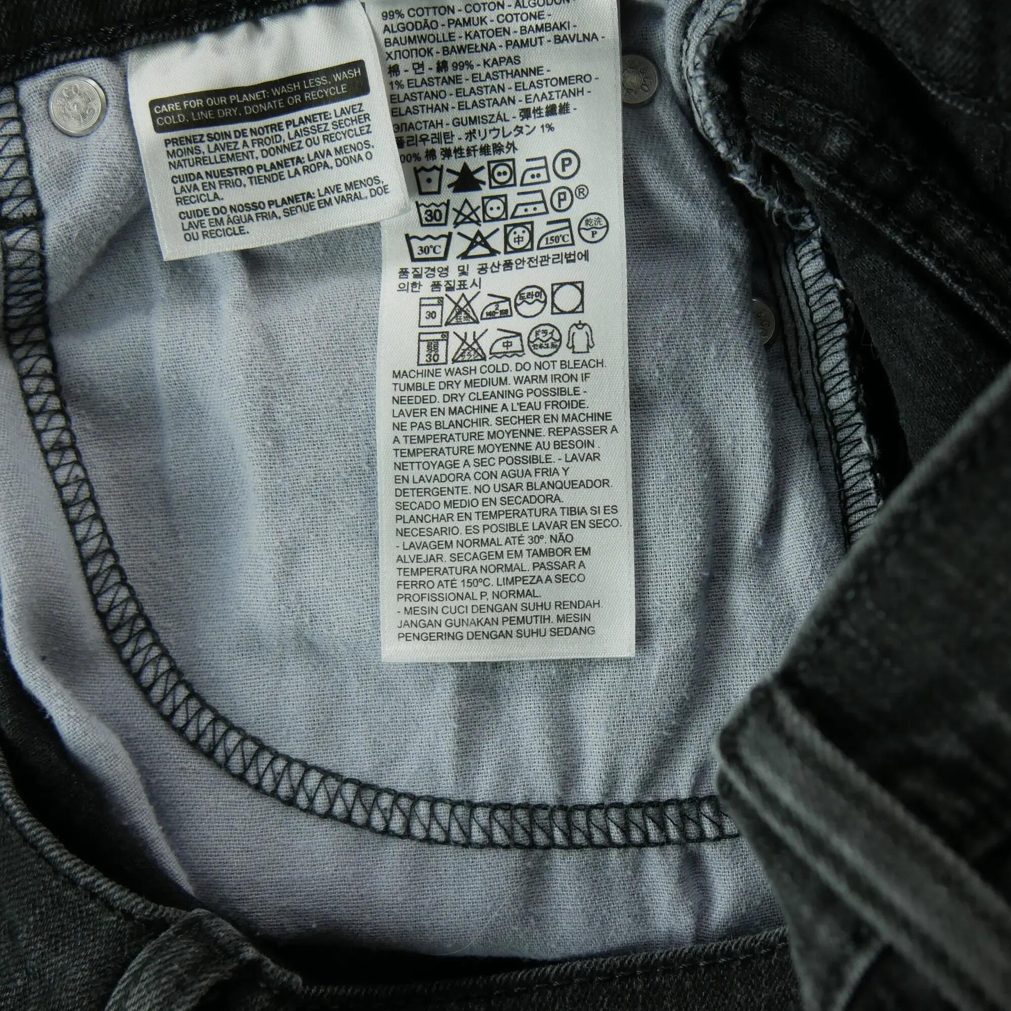 Second life - Spodnie damskie Levi Strauss W30/L32 Original Fit - Jak nowy 8/8