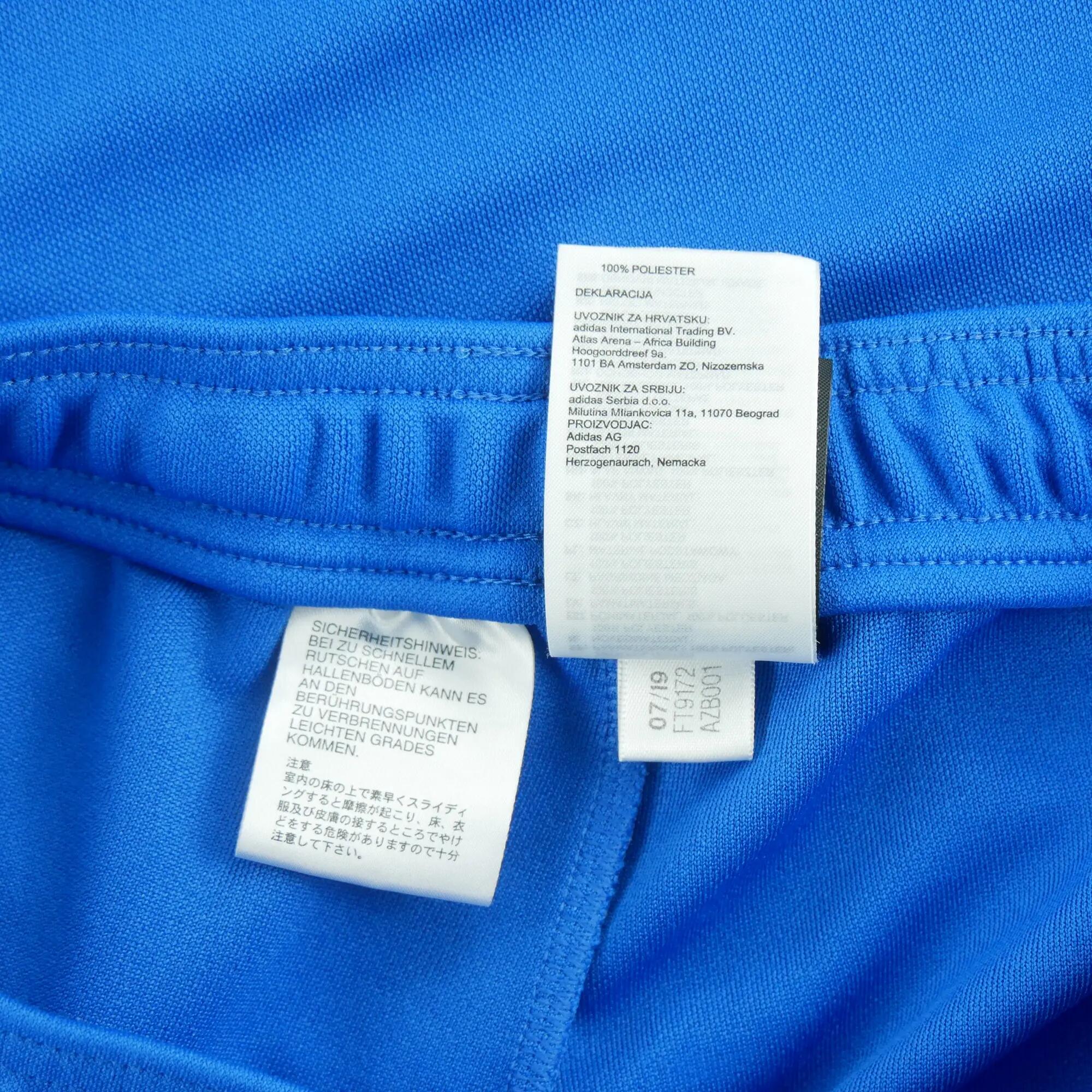 Tweedehands - Adidas joggingbroek Tiro tapered fit heren blauw - Als nieuw 8/10