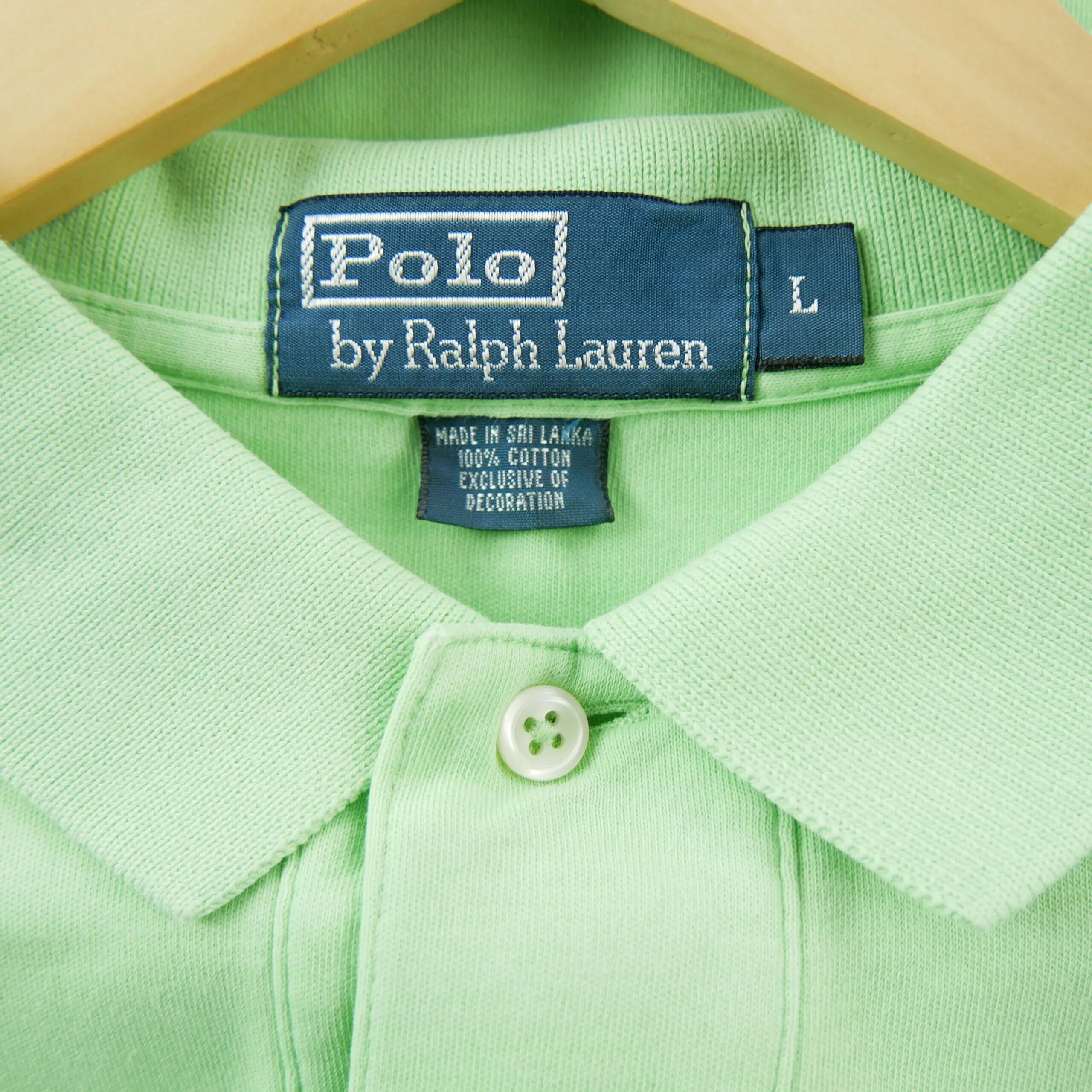 Refurbished - Poloshirt kurzarm Herren Grün Polo Ralph Lauren - In gutem Zustand 9/9