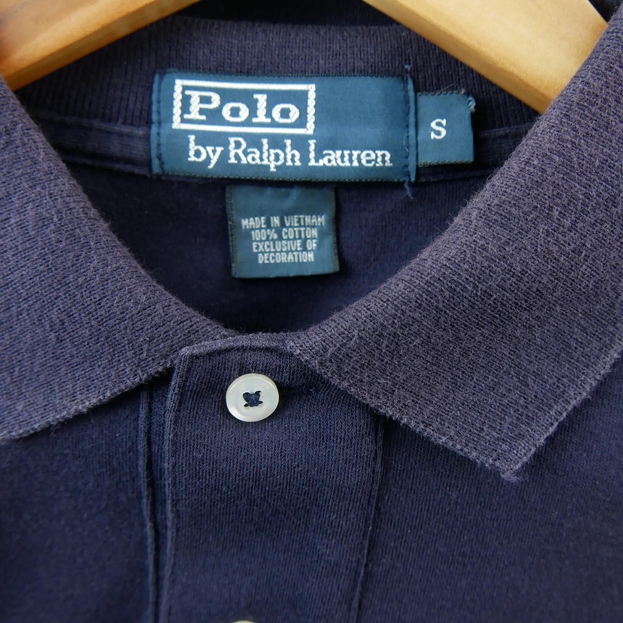 Polo męskie z krótkim rękawem Polo Ralph Lauren Marine 8/8