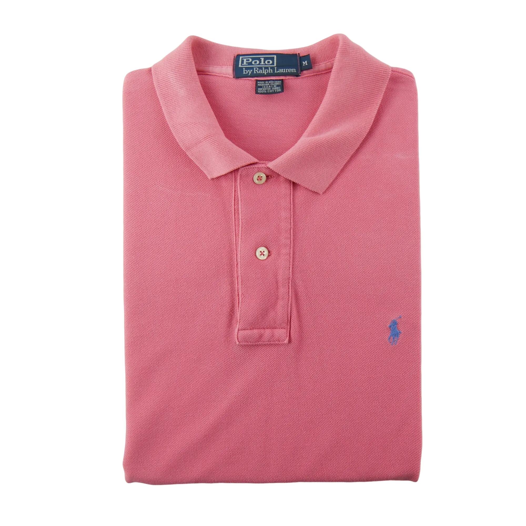 Segunda vida - Polo Ralph Lauren camisa polo masculina rosa - Em bom estado 3/11