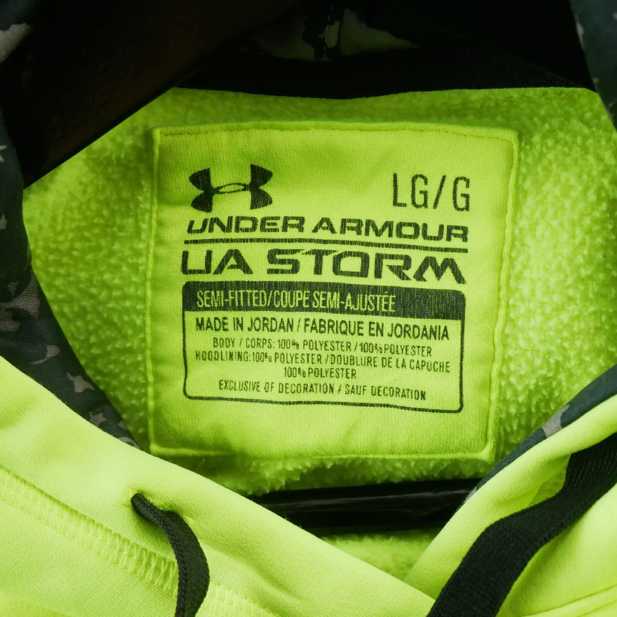 Second life - Under Armour bluza z kapturem męska UA Storm - Stan dobry 8/10