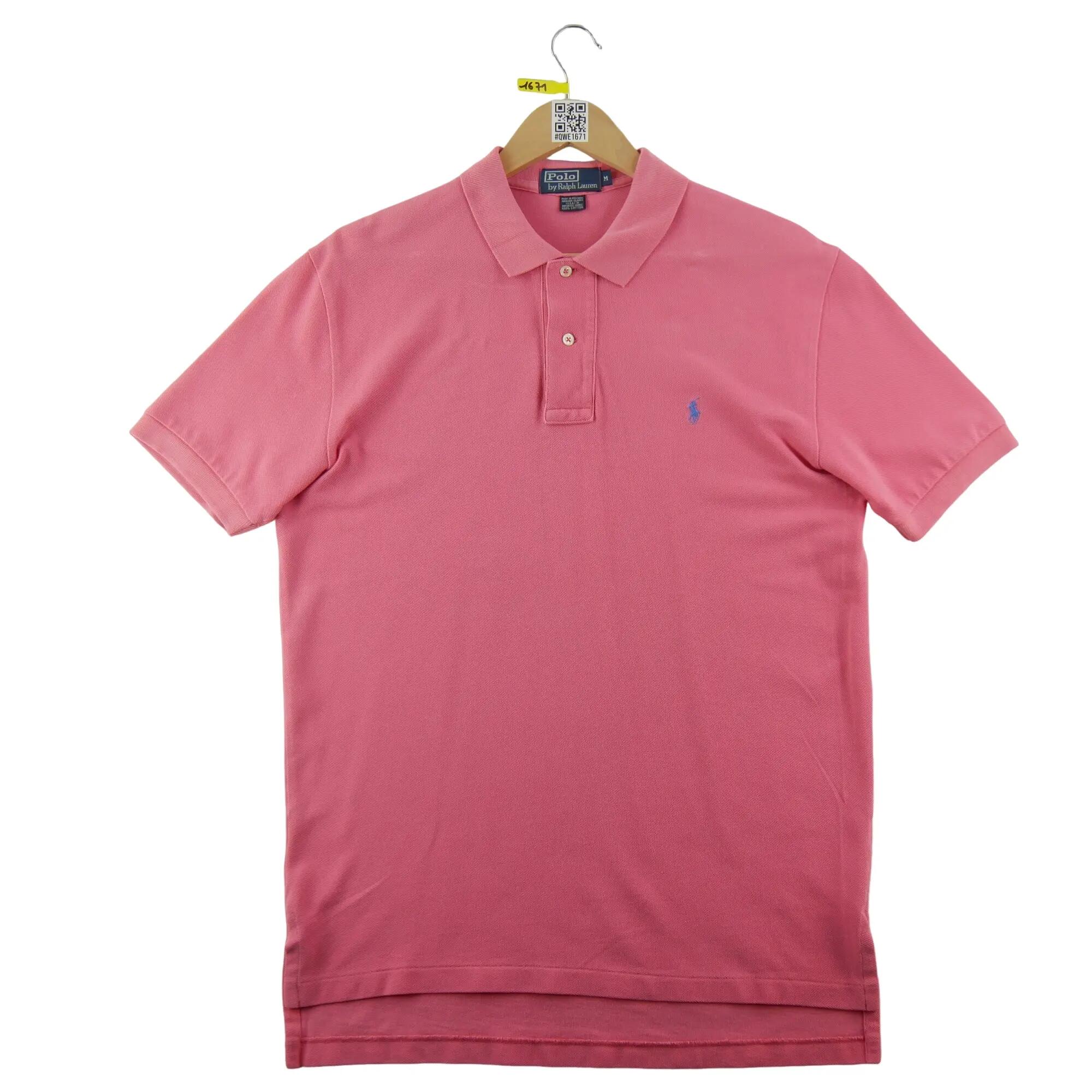 Segunda vida - Polo Ralph Lauren camisa polo masculina rosa - Em bom estado 2/11