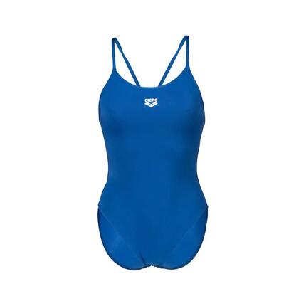 Maillot de bain Arena Team Dos Lace Uni Bleu Femme