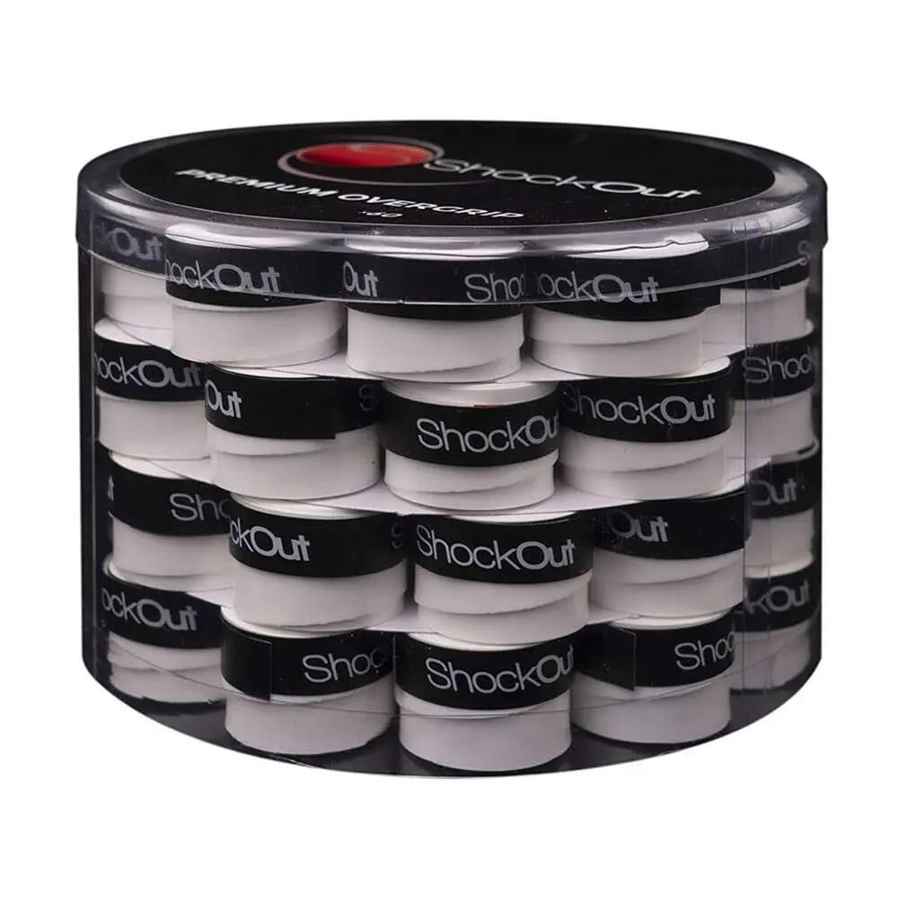 Confezione Da 60 Overgrip Smooth Premium Bianchi 2/2