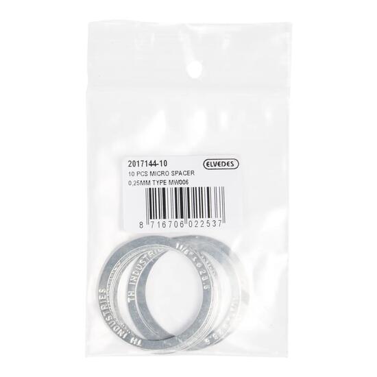 Elvedes Micro Spacers MW006 - Set van 10 Stuks