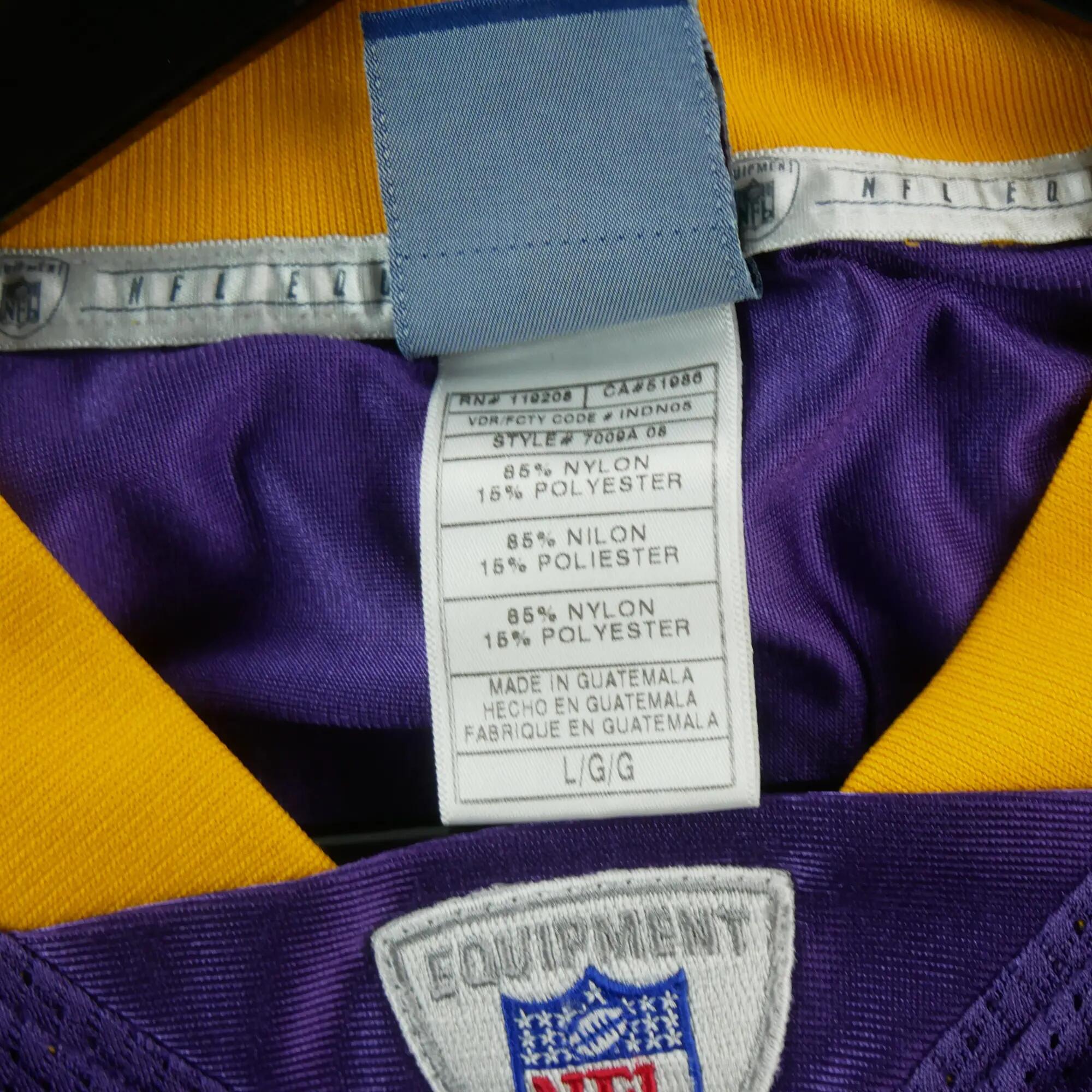 Seconde vie - Maillot Homme NFL Minnesota Vikings - Très bon état 8/9