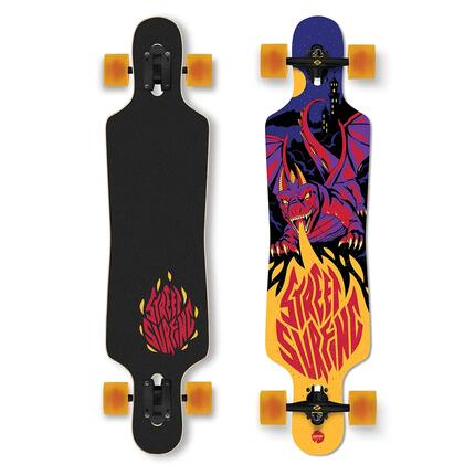 Longboard Drop Through Freeride 39" Curve 4131