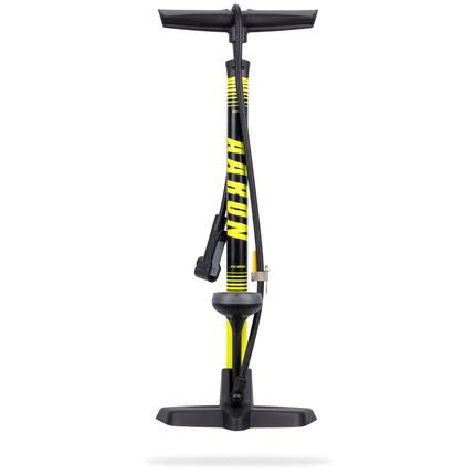 Sport One 3.0 Fahrrad Standpumpe mit Manometer, 11 Bar, für alle Ventile - Blau