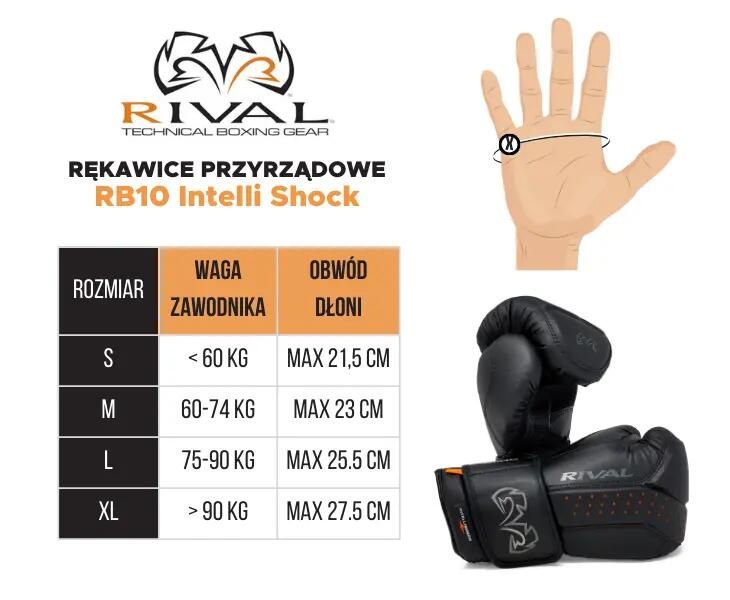 Luvas de boxe masculinas Rival Boxing RB10 2/7