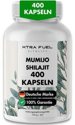 Gélules de shilajit avec acides fulviques et humiques