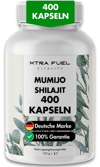 Gélules de shilajit avec acides fulviques et humiques