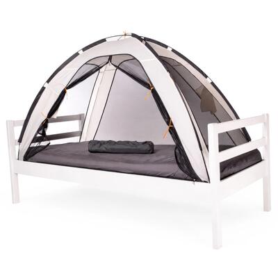 Bedtent klamboe - 200x90cm - 1mm gaas - ivory