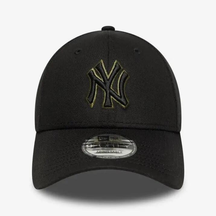 Cap New Era MLB 940 Outline NY YANKEES Black 2/6