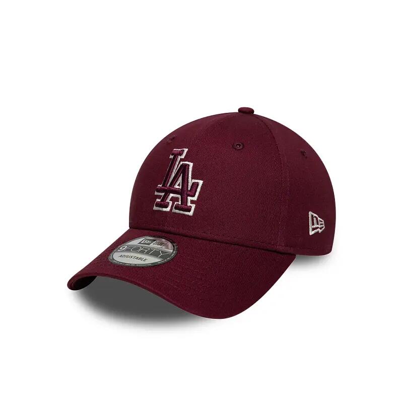 Cap New Era MLB 940 Outline LOS DOD Burgundy 4/6