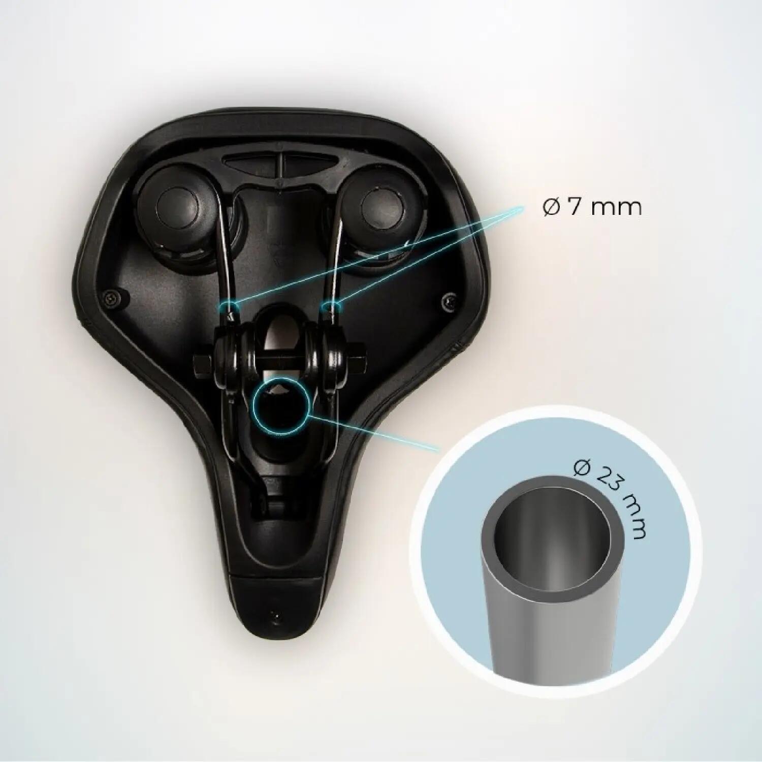 Cecotec Selle de Vélo Ultra Confortable DrumFit SitBike. Compatible avec Les Tig 5/7