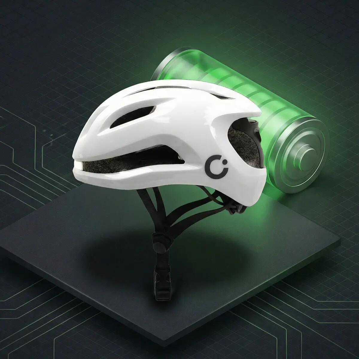 Cecotec BrainGuard Pro - Casco da bici intelligente, taglie L-XL. Luci anteriori 5/7