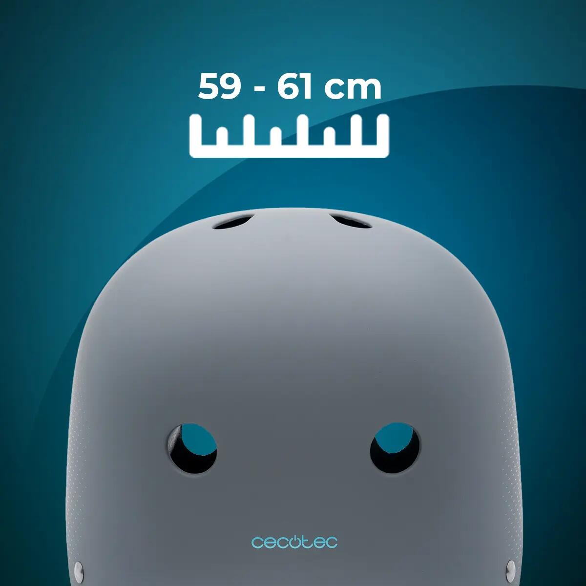 Cecotec Casco Urbano para Bicicletas y Patinetes Eléctricos Talla L-XL BrainGuar 2/7
