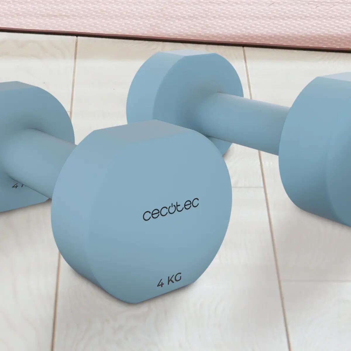 Dumbbells CECOTEC Drumfit 400 DoubleNeo Licht Blauw 2/6