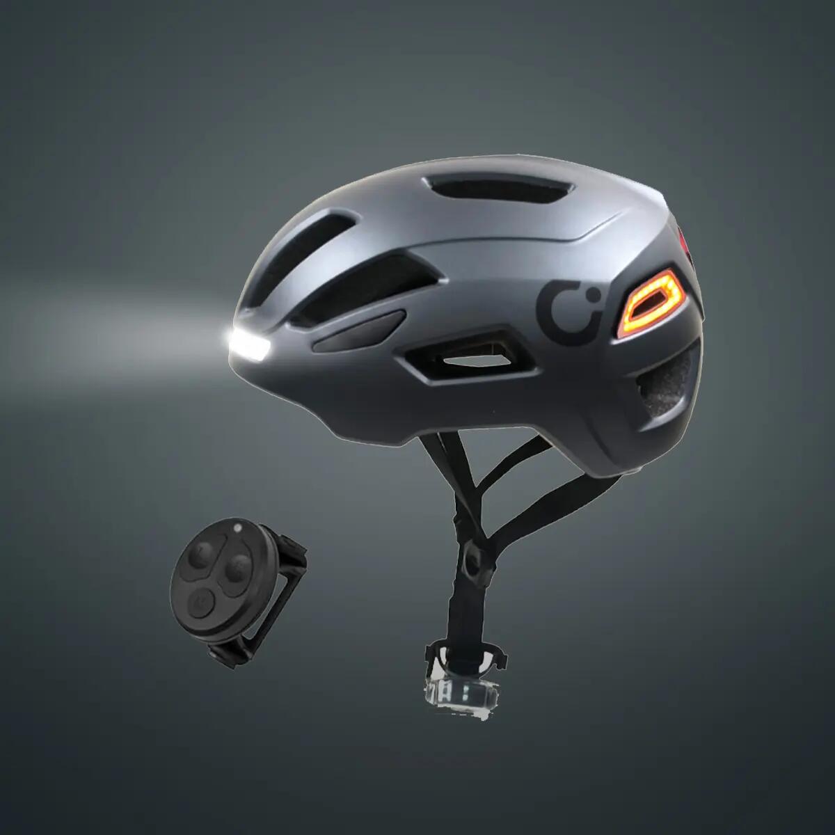 Cecotec Casque Urbain pour Vélo et Trottinette Ajustable BrainGuard Flash. Clign 2/7