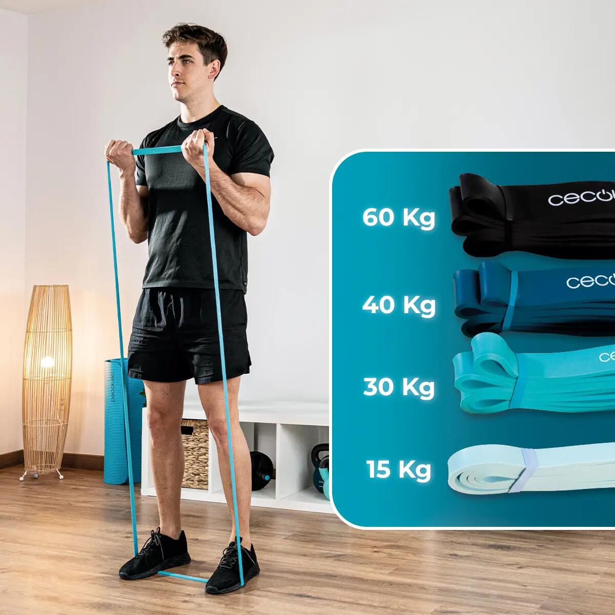 Cecotec Fita elástica DrumFit Power Band Set 2/7