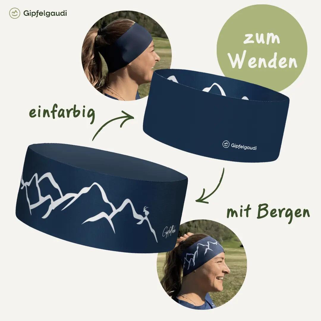 Bergwelten Stirnband: Atmungsaktiv & rutschfest | Ideal für Sport & Alltag 7/11