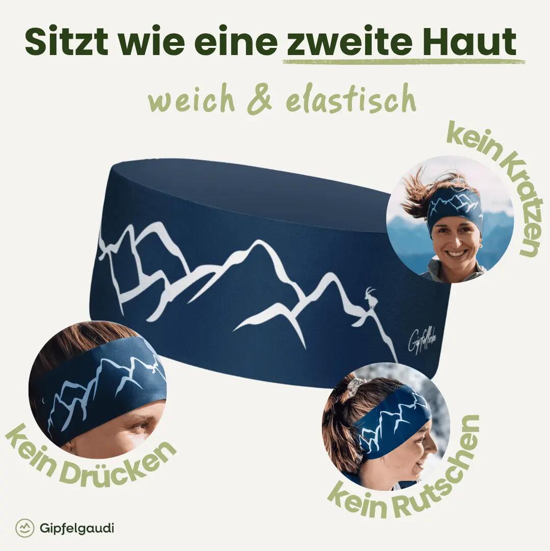 Bergwelten Stirnband: Atmungsaktiv & rutschfest | Ideal für Sport & Alltag 2/11