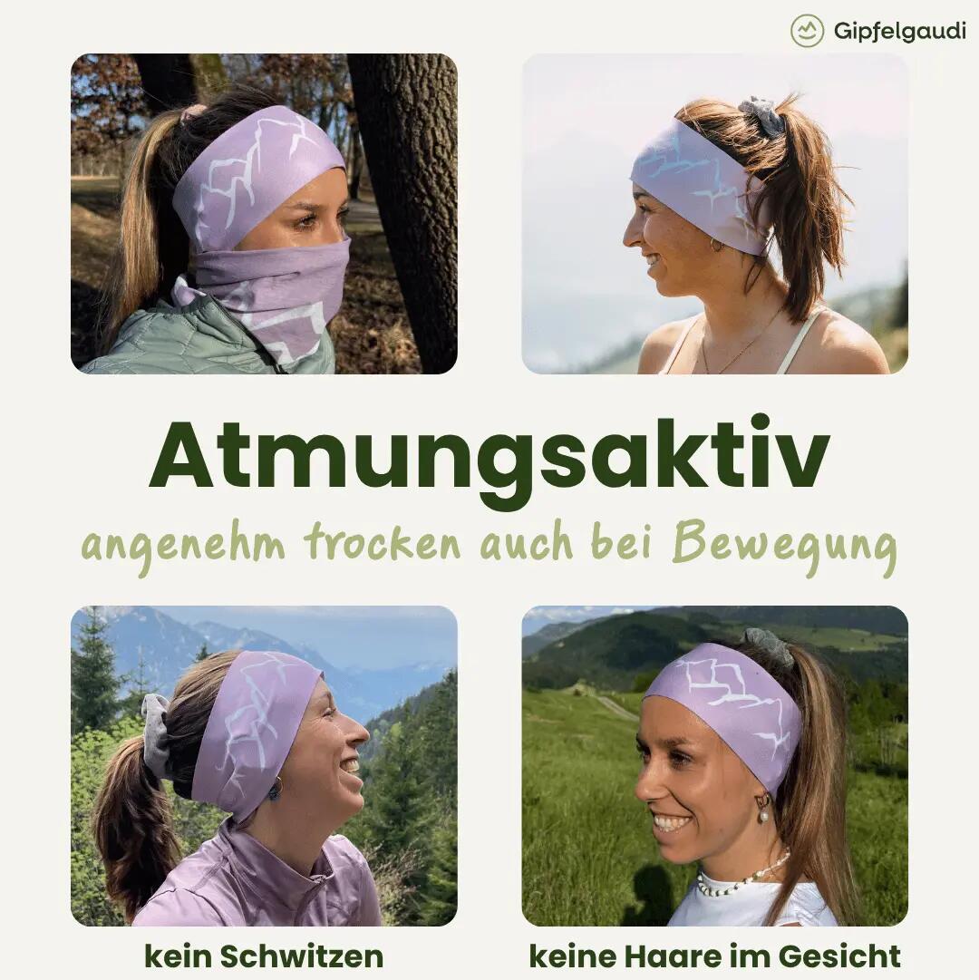 Bergwelten Stirnband: Atmungsaktiv & rutschfest | Ideal für Sport & Alltag 6/11