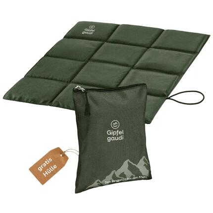 Outdoor Sitzkissen (Burgund) inkl. Tasche - Ultraleicht & faltbar für Unterwegs