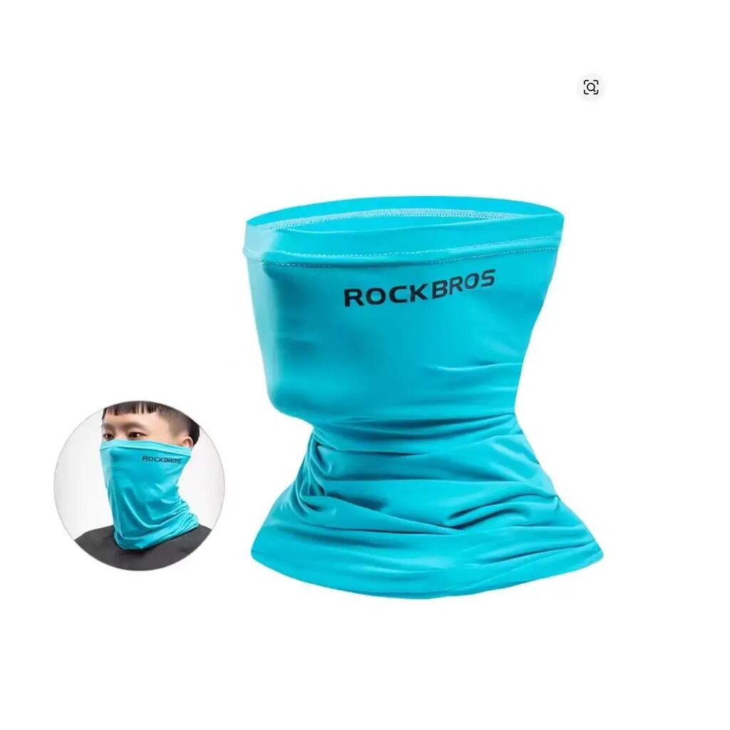 Headband face cooling for outdoor activities